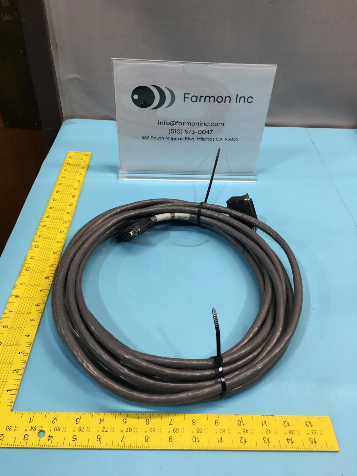 AMAT 0226-31560 CABLE ASSY REMOTE DIGITAL J1 REMOTE SYSTEM 37 PIN 30FT, 142211