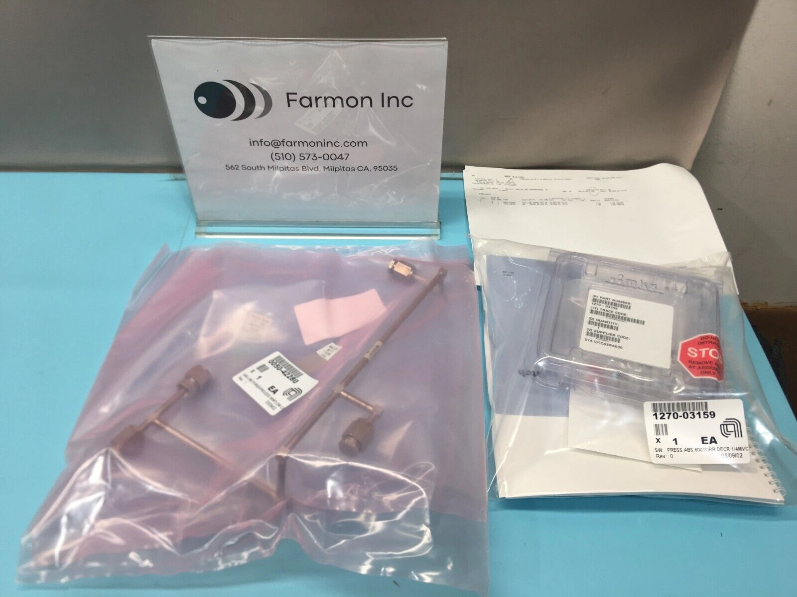 AMAT 0240-08740 CES KIT, PARTIAL NF3 OVERPRESSURE, GP, 0050-42280, 173930