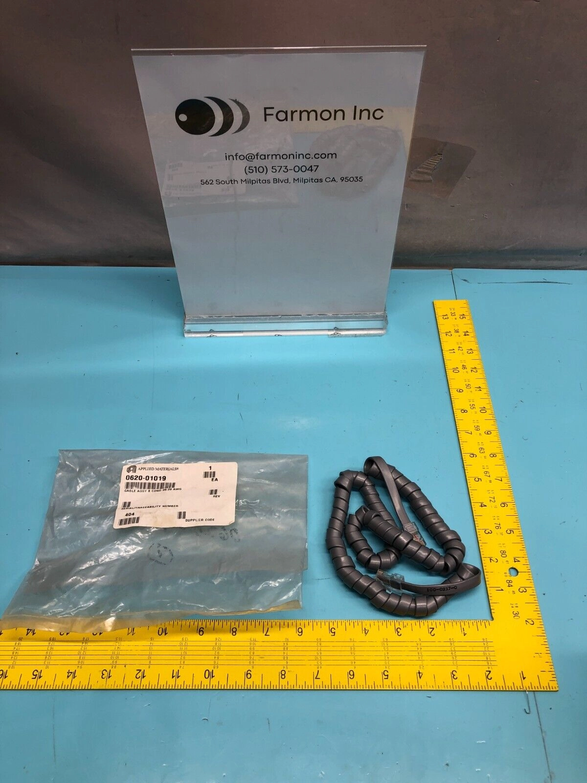 AMAT 0620-01019 CABLE ASSY 8 COND 26-28 AWG , 178769