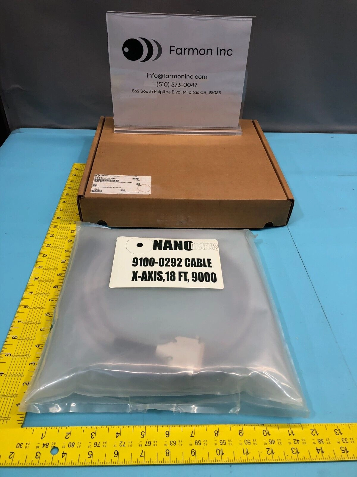 AMAT 0620-01541 Cable Assy X-Axis 18FT NANOSPEC9000I, 147267