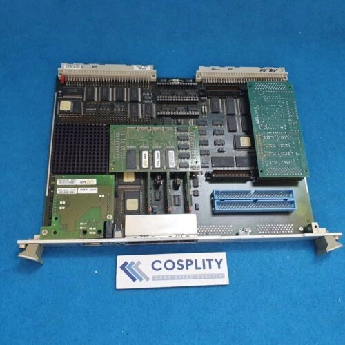 AMAT 0660-00602 CARD VME 6U 68040 CONFIG PC, USED AS IS