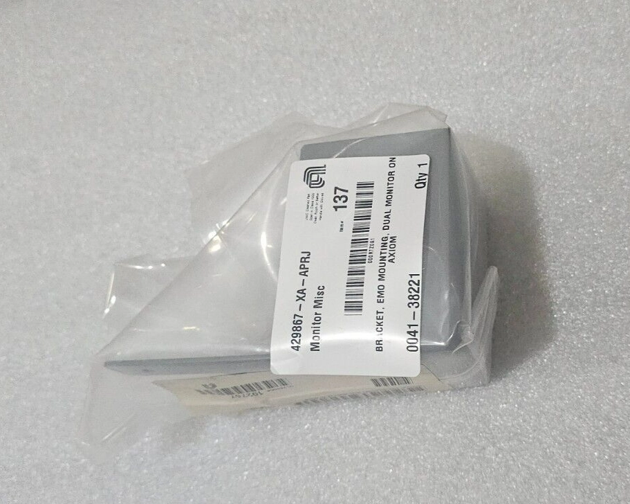 🏆 AMAT APPLIED MATERIALS 0041-38221 BRACKET, EMO MOUNTING DUAL MONITOR ON AXIOM