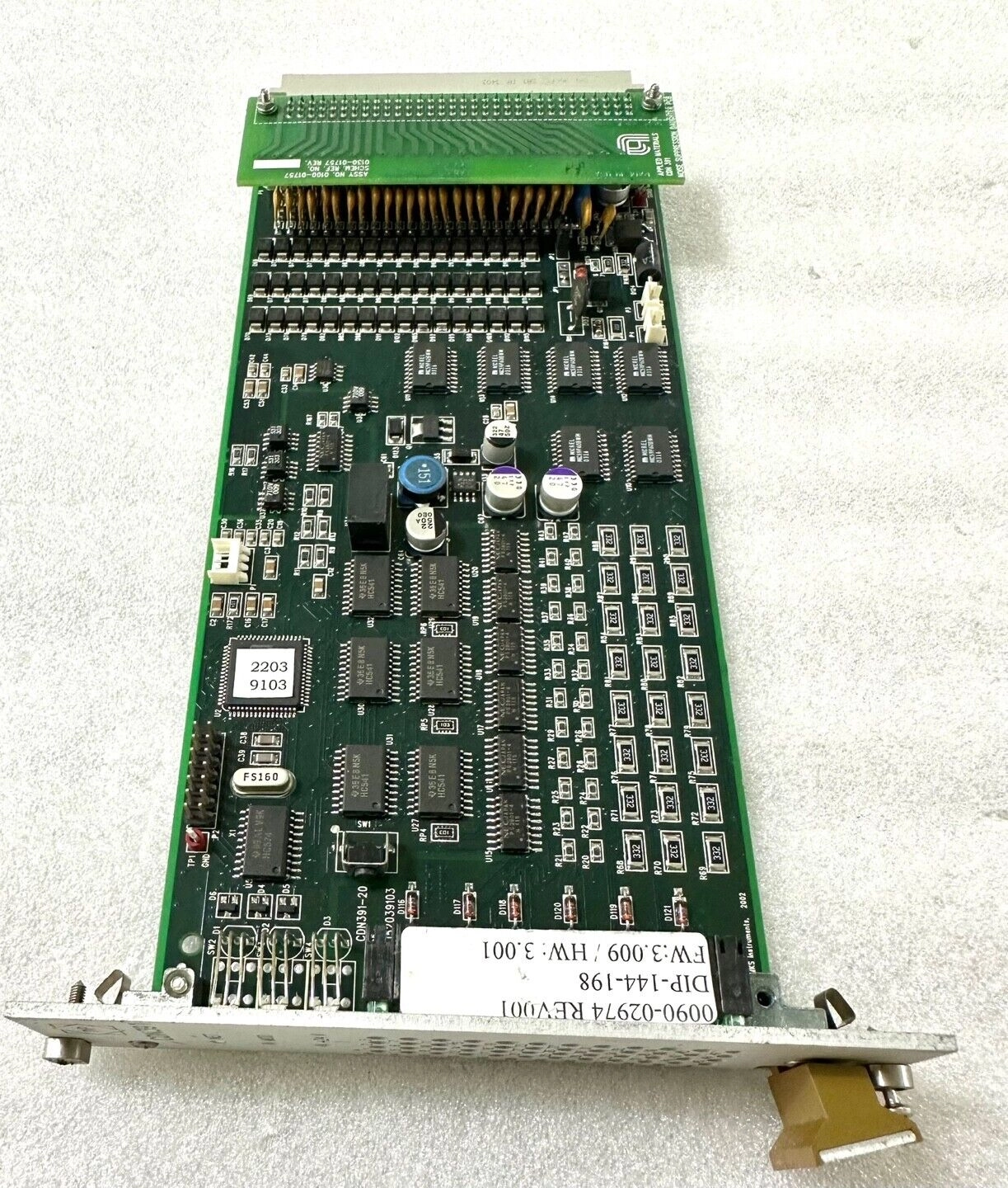 AMAT APPLIED MATERIALS 0090-02974 PCB, ELECT ASSY, CDN391-20 (5)