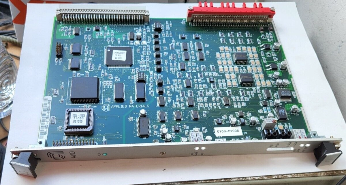 AMAT APPLIED MATERIALS 0100-01995 REV 002 ANALOG I/O BOARD (r3s2.5)