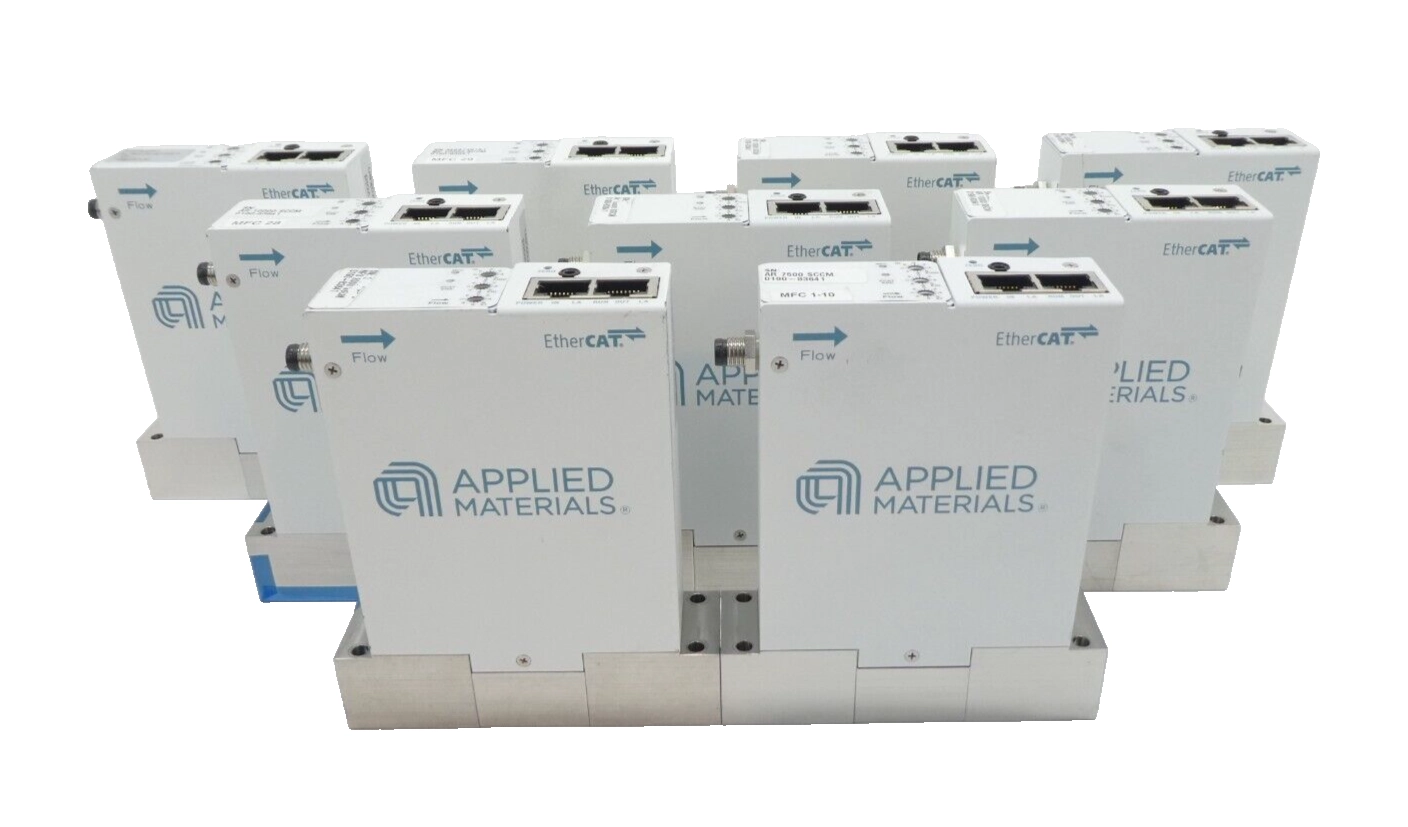 AMAT Applied Materials 0190-83641 Mass Flow Controller MFC Reseller Lot of 9