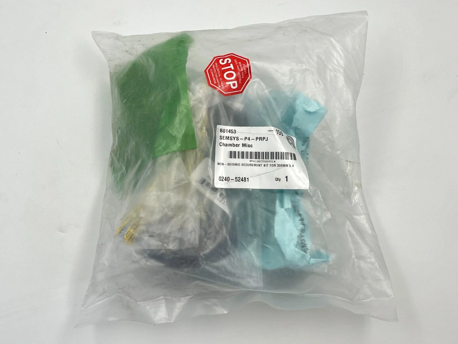 AMAT Applied Materials 0240-52481 Non-Seismic Securement Kit for 300mm