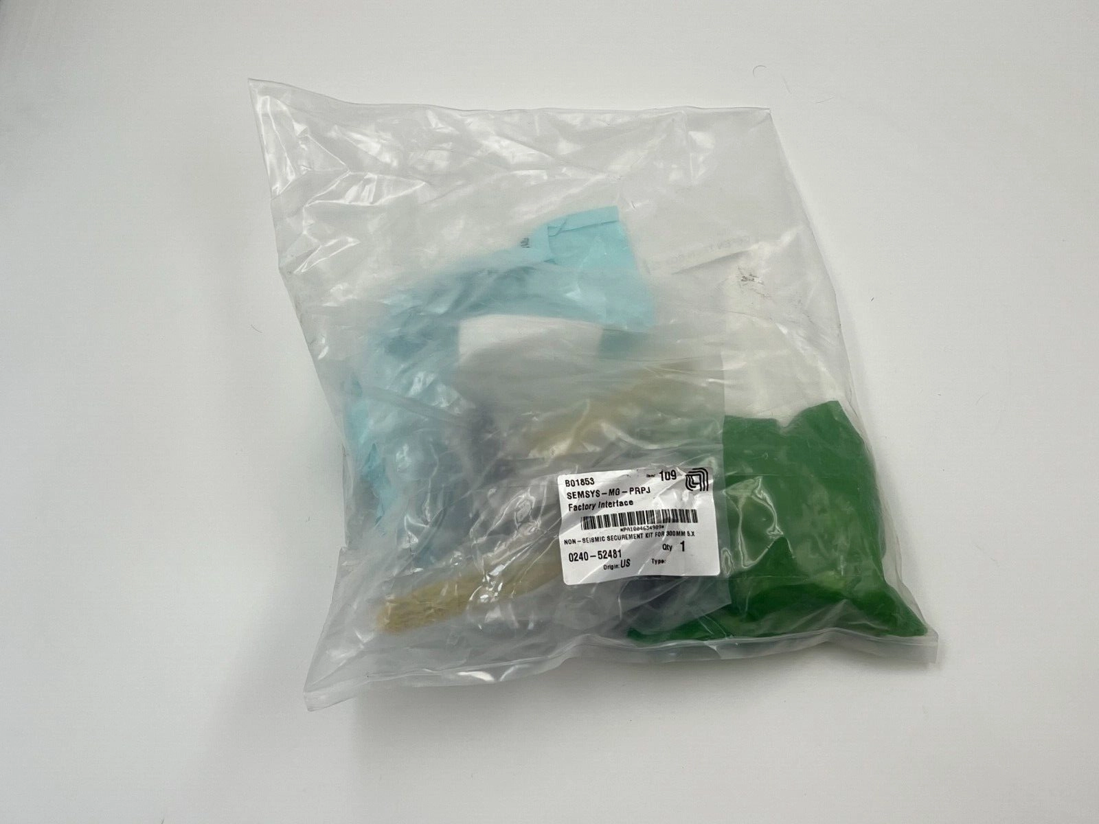 AMAT Applied Materials 0240-52481 Non-Seismic Securement Kit for 300mm