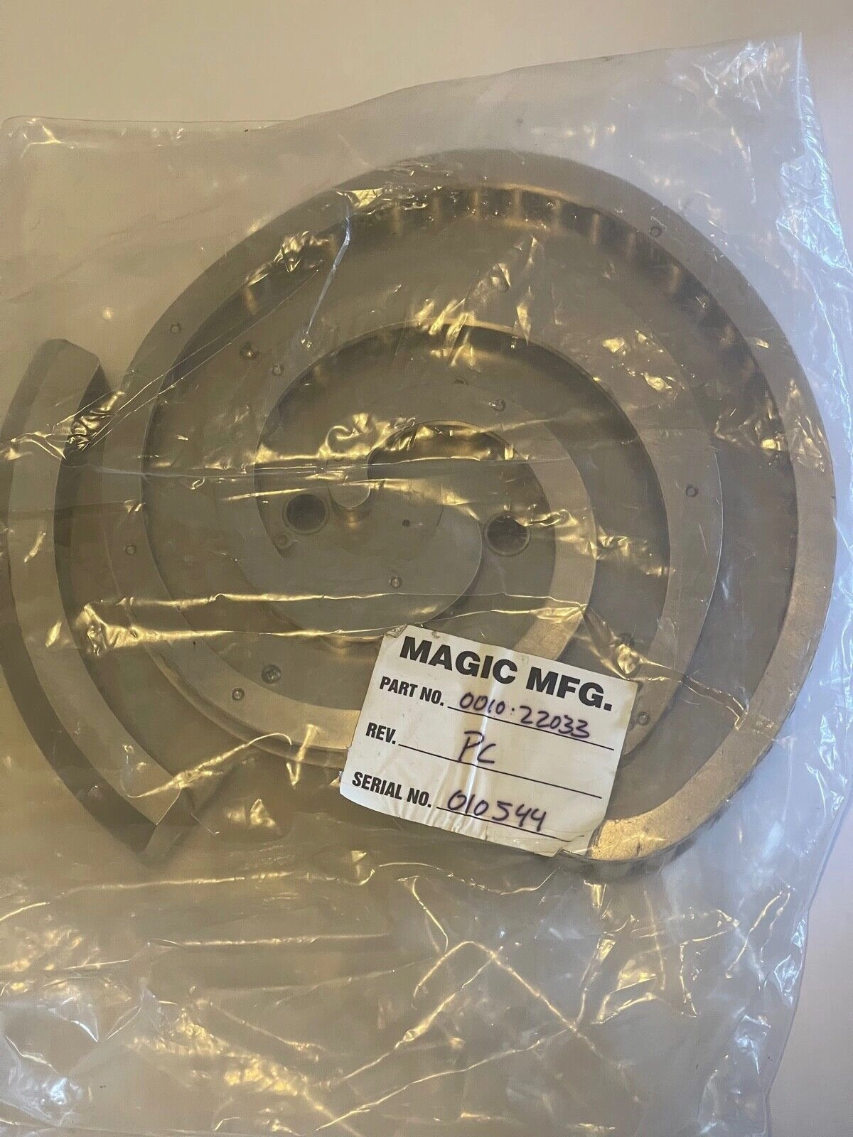 APPLIED MATERIALS 0010-22033 MAGIC MAGNET ASSY # 0040-23481 AMAT