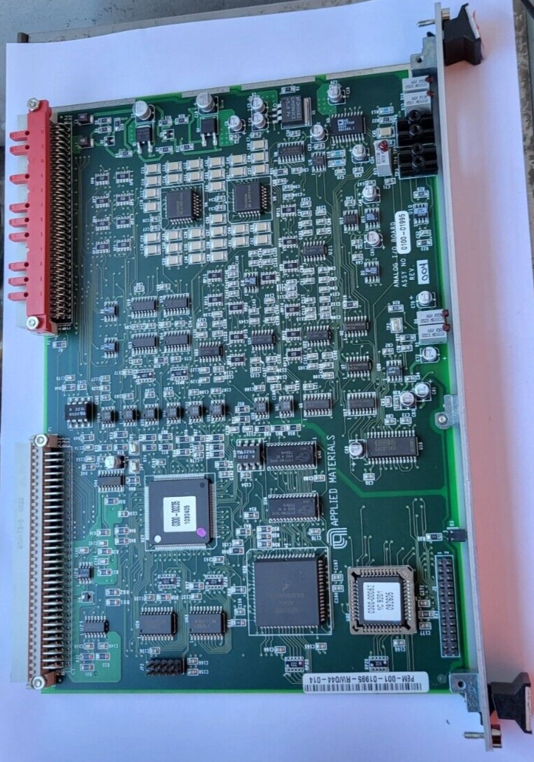 APPLIED MATERIALS 0100-01995 REV 004 ANALOG I/O BOARD (R1S11.7B2)