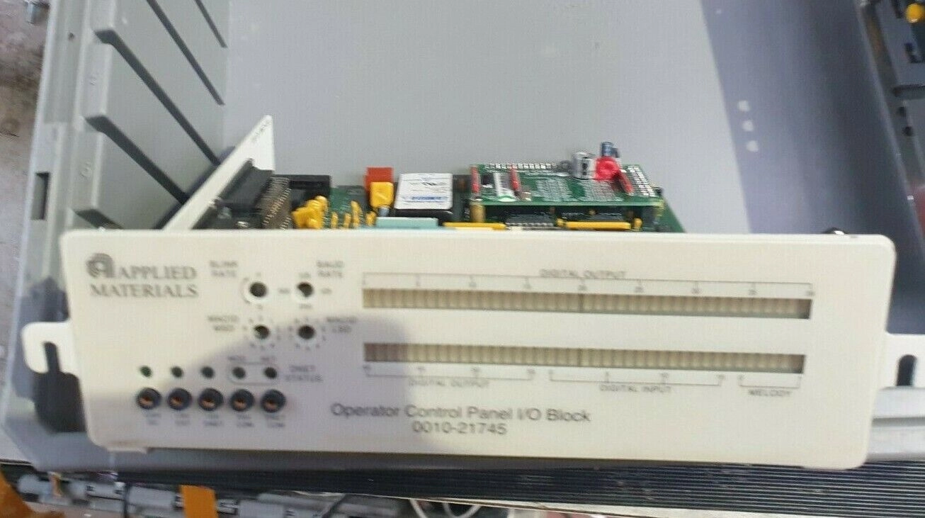 APPLIED MATERIALS 0100-20353 LIGHT TOWER OPERATION PANEL I/O BOARD (R5S8.7B2)