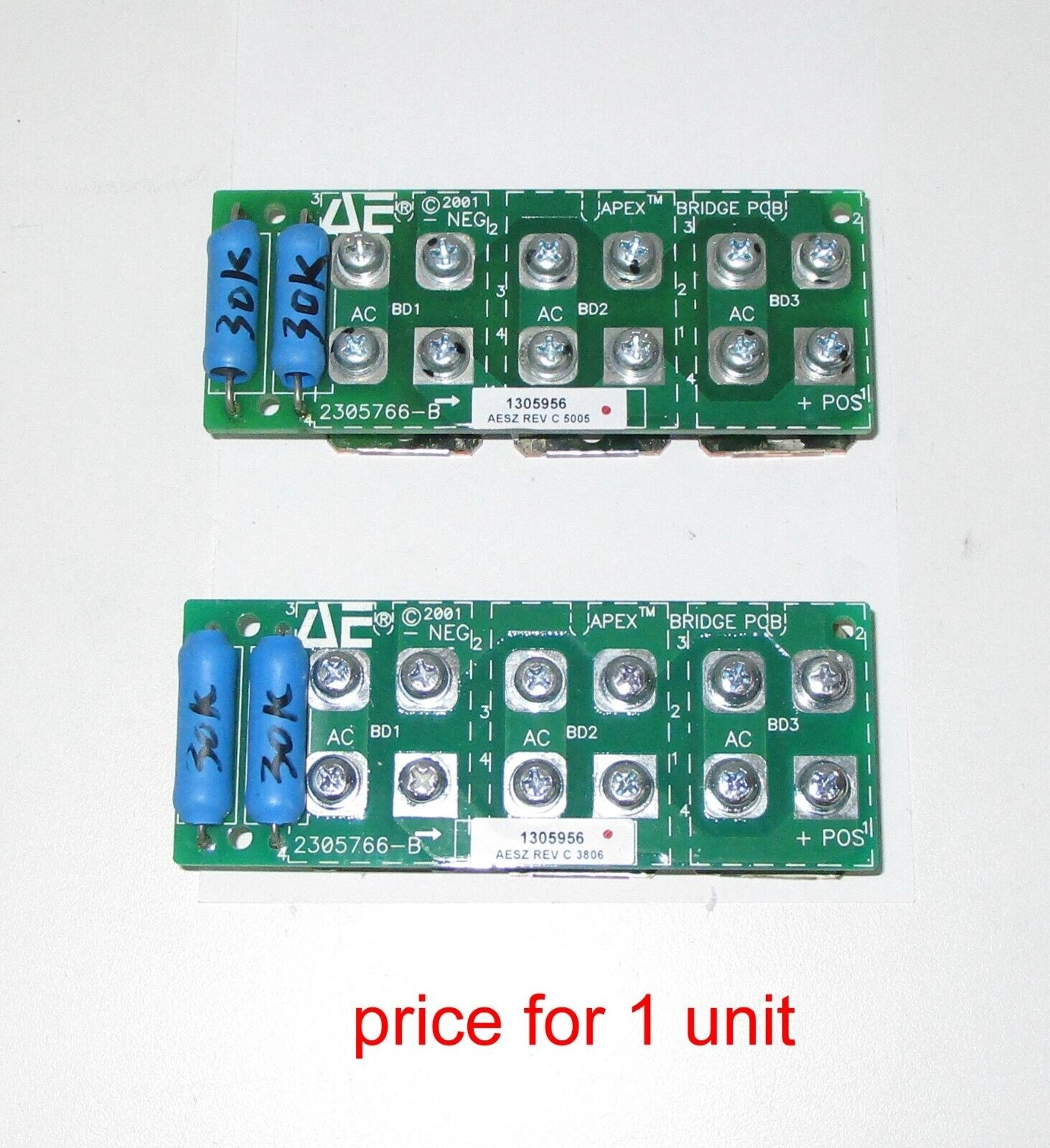 Advanced Energy 1305956 AESZ rev C APEX bridge PCB