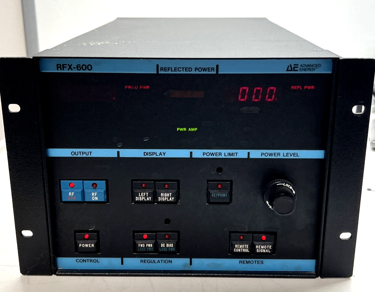 Advanced Energy AE RFX 600 RF Power Supply , Generator 3155002-000 M