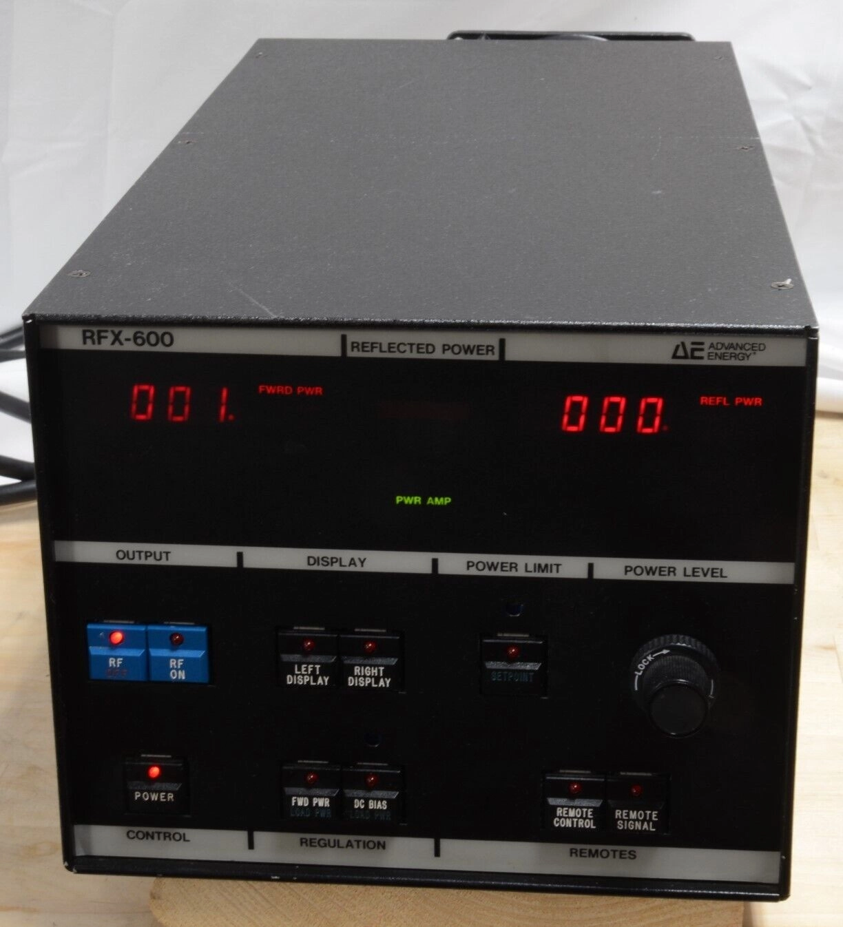  Advanced Energy AE RFX 600 RF Power Supply , Generator 3155002 (AS IS)