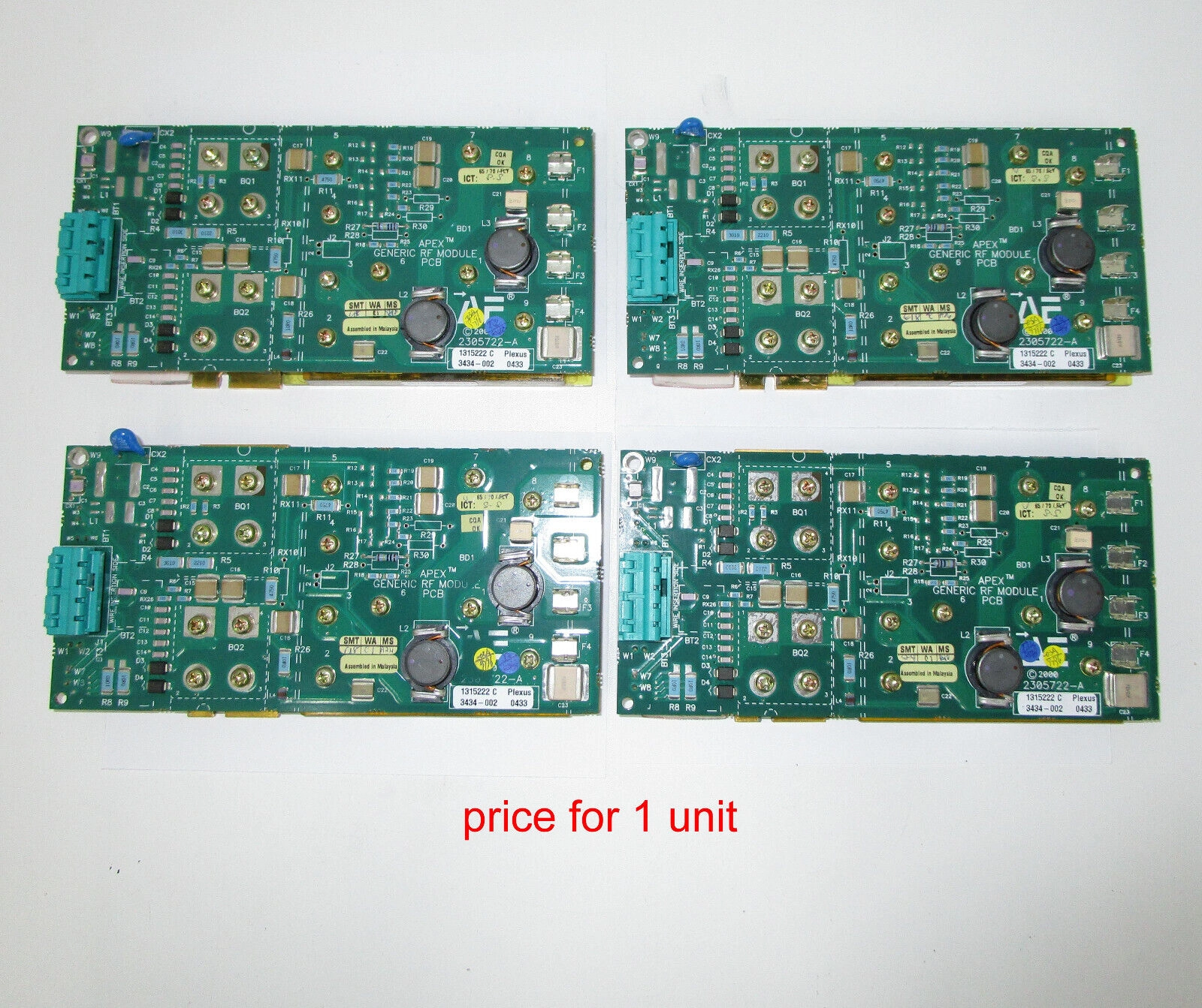 Advanced Energy APEX 1315222C Generic RF module PCB & AE1335005E