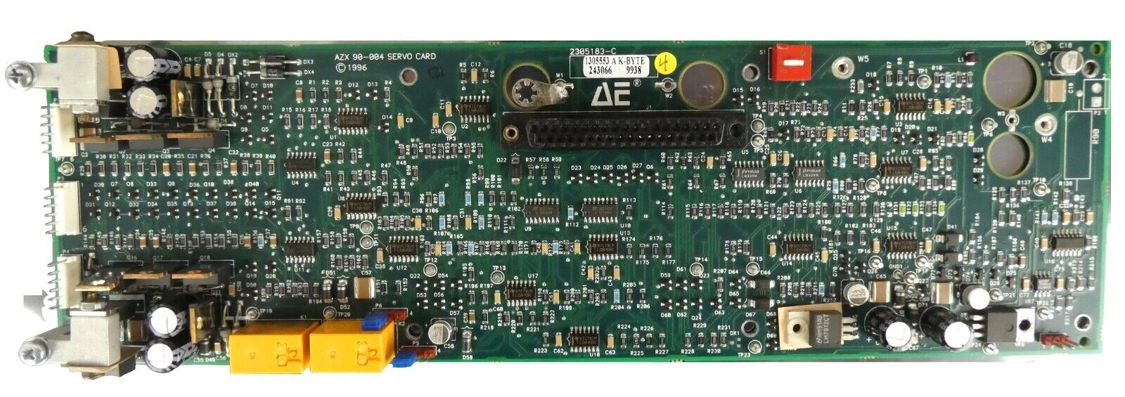 Advanced Energy AZX 90-004 Servo Card PCB 2305183-C Working Surplus