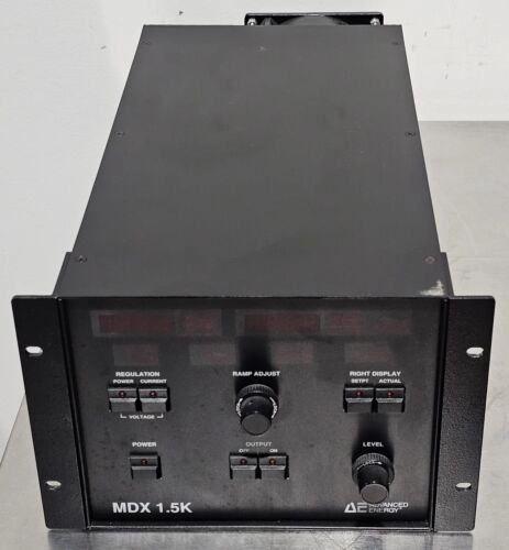 Advanced Energy MDX-1.5K Magnetron Power Supply 3152164-016 F