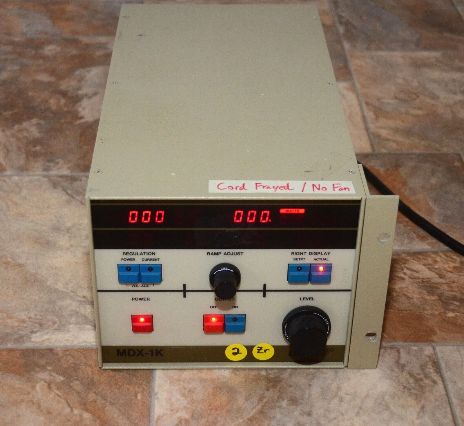 Advanced Energy MDX 1K Magnetron Sputter Power Supply - Model 2105-000-D