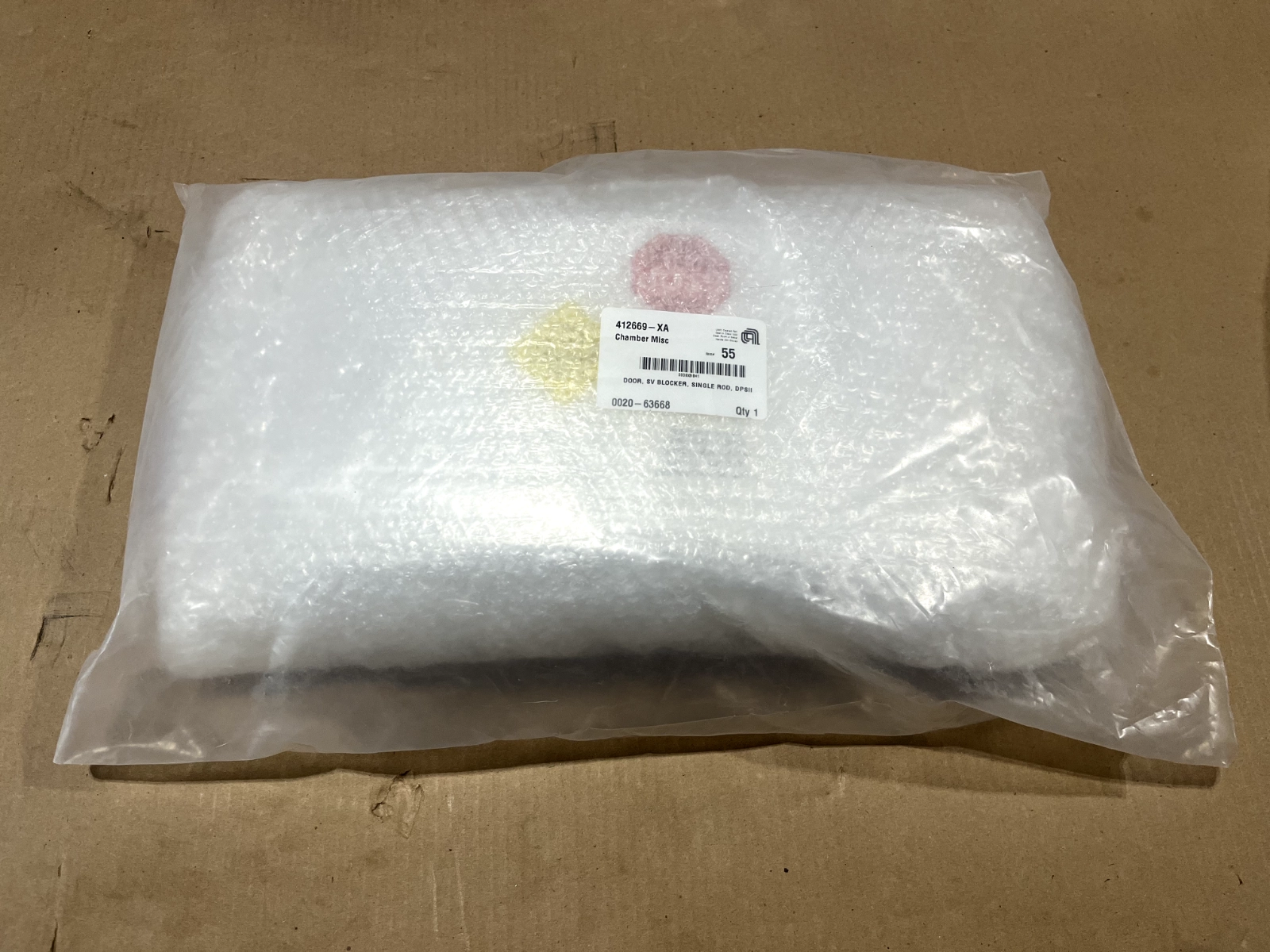 Applied Materials 0020-63668 Door - SV Blocker - Single Rod DPSII - NEW/SEALED