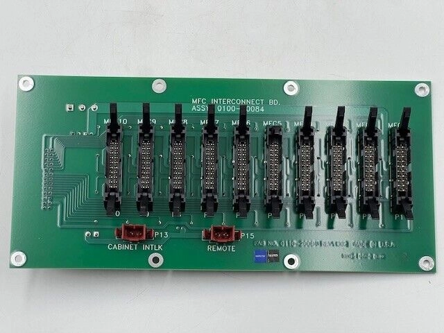 Applied Materials 0100-20084 Rev 002 MFC Interconnect Board  Assembly New