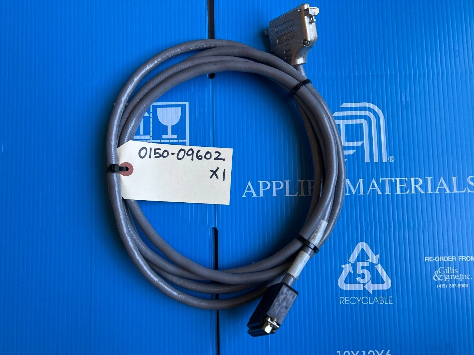 Applied Materials 0150-09602 CABLE, ANALOG #1 GAS PANEL INTERCONNECT AMAT