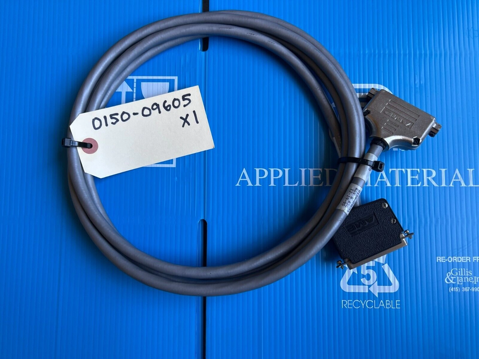 Applied Materials 0150-09605 CABLE, LIQ SENSE INTERCONNECT AMAT