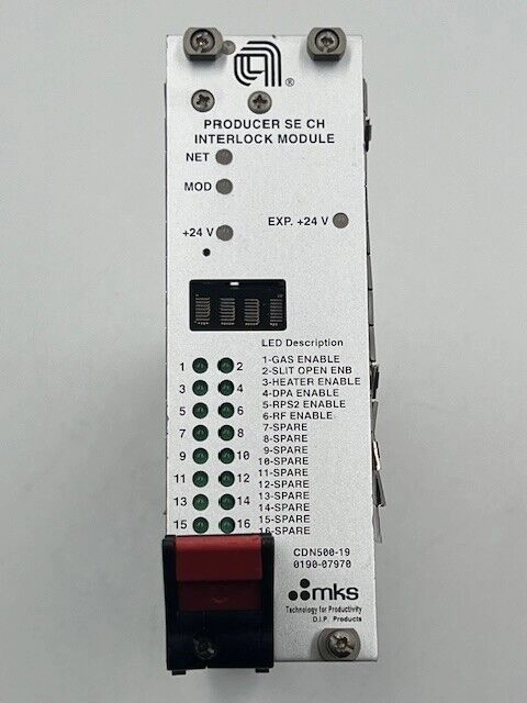 Applied Materials 0190-07970 Rev02 MKS CDN500-19 Producer SE CH Interlock Module