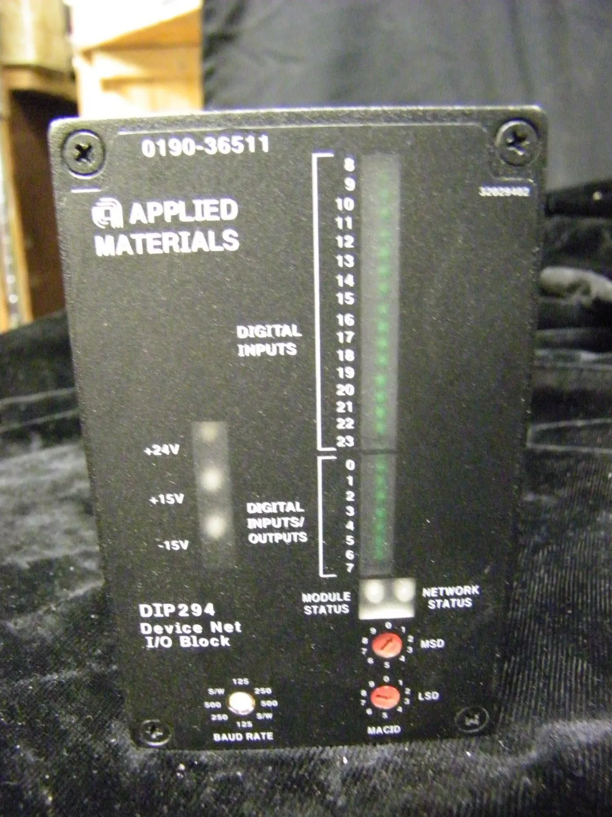 APPLIED MATERIALS 0190-36511 DIP294 Device Net I/O Block