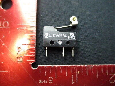 Applied Materials 1270-01093 CHERRY ELEC SWITCH SNAP SPDT 5A 125/250VAC .093Q