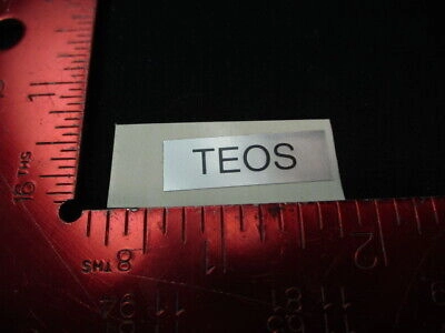 Applied Materials (AMAT) 0060-35243 LABEL TEOS