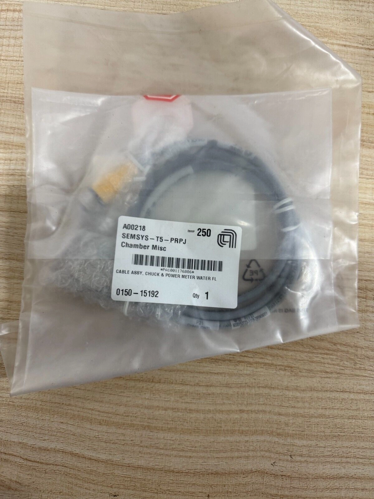 Applied Materials AMAT 0150-15192 CABLE ASSY CHUCK & POWER METER WATER FLOW SW I