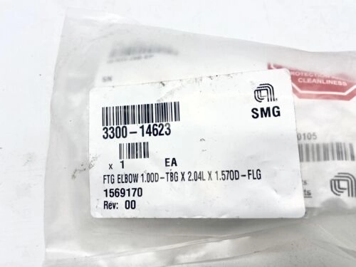 Applied Materials AMAT 3300-14623 FTG Elbow 1.0D-TBG X2.04L X 1.570D-FLG