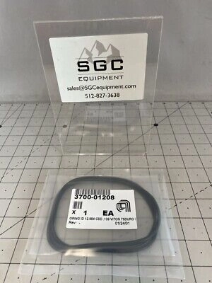 Applied Materials O-Ring ID 12.984 CSD 0.139 Viton 75 Duro PN: 3700-01208