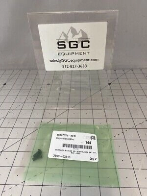 Applied Materials SCRMACH BTN HD 10-32 x 1/2L Hex SKT STL BLK-OXD PN: 3690-03313