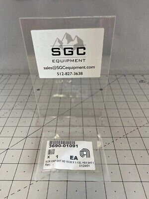 Applied Materials Screw Cap SKT HD 10-32 x 1-1/2L Hex SKT SS PN: 3690-01091