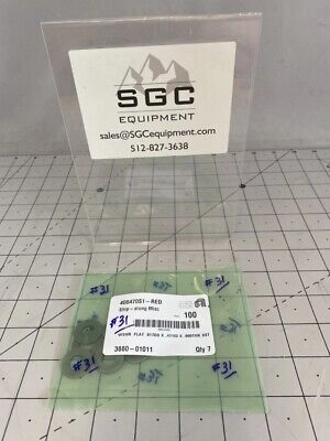 Applied Materials Washer Flat 0.817OD x 0.411ID x 0.060THIK SST PN: 3880-01011