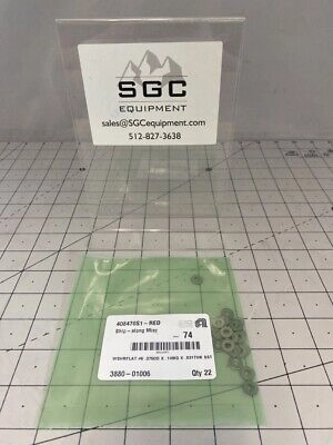 Applied Materials Washer Flat #6 0.375OD x 0.149ID x 0.031THK SST PN: 3880-01006