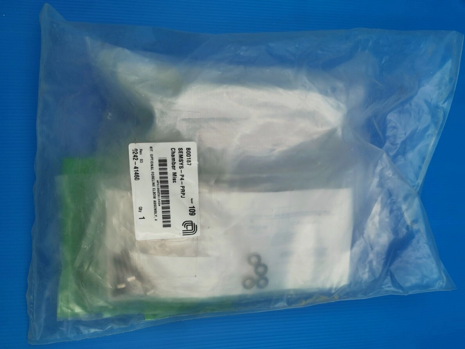 Applied materials AMAT 0242-41460 KIT, OPTIONAL FORELINE ELBOW ASSY