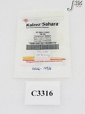 C3316 APPLIED MATERIALS O RING, .114ID X .070, KALREZ, WHITE (NEW) 0226-10936