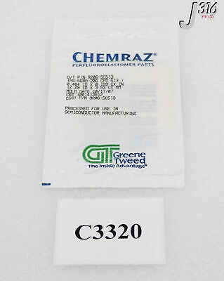 C3320 APPLIED MATERIALS O-RING, ID .484 CSD .139, CHEMRAZ SC513 80 3700-03046