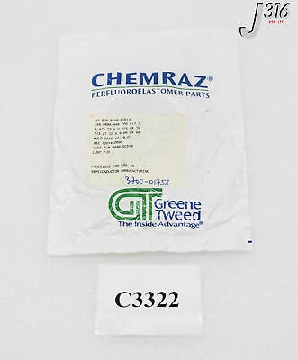 C3322 APPLIED MATERIALS O-RING, ID.8.475CSD.275, FFKM(CHEMRAZ 513)80 3700-01758