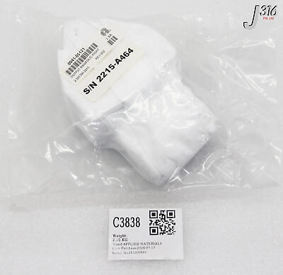 C3838 APPLIED MATERIALS OUTPUT, MANIFOLD, RIGHT, DUAL HOLE (NEW) 0041-05121