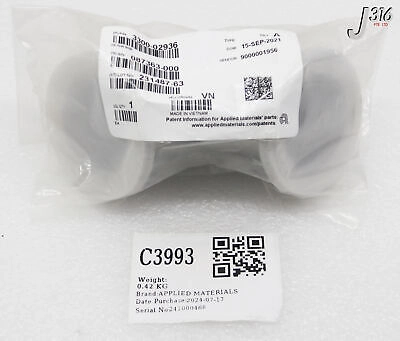 C3993 APPLIED MATERIALS FTG EL 90 DEG 3.17R ISO KF50 SST (NEW) 3300-02936