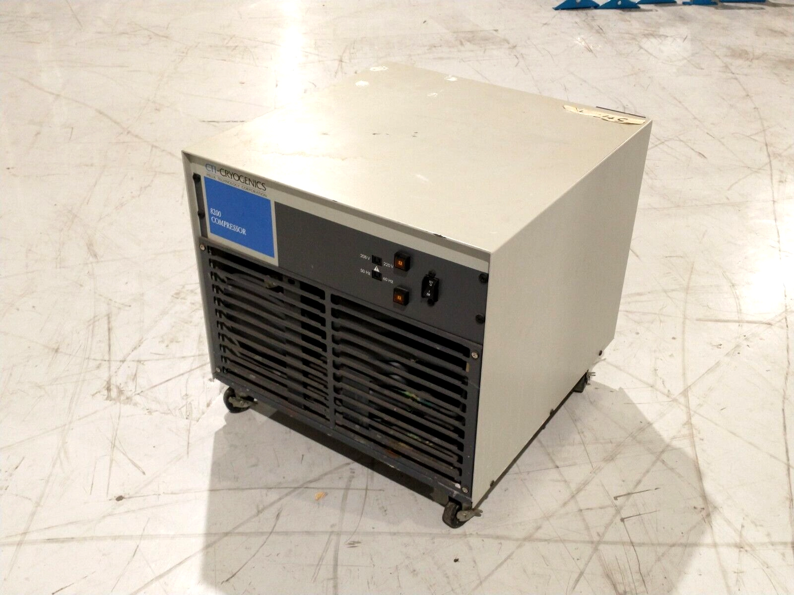 CTI Cryogenics 8032550G001 8200 Helium Compressor, 3-Phase, Water Cooled