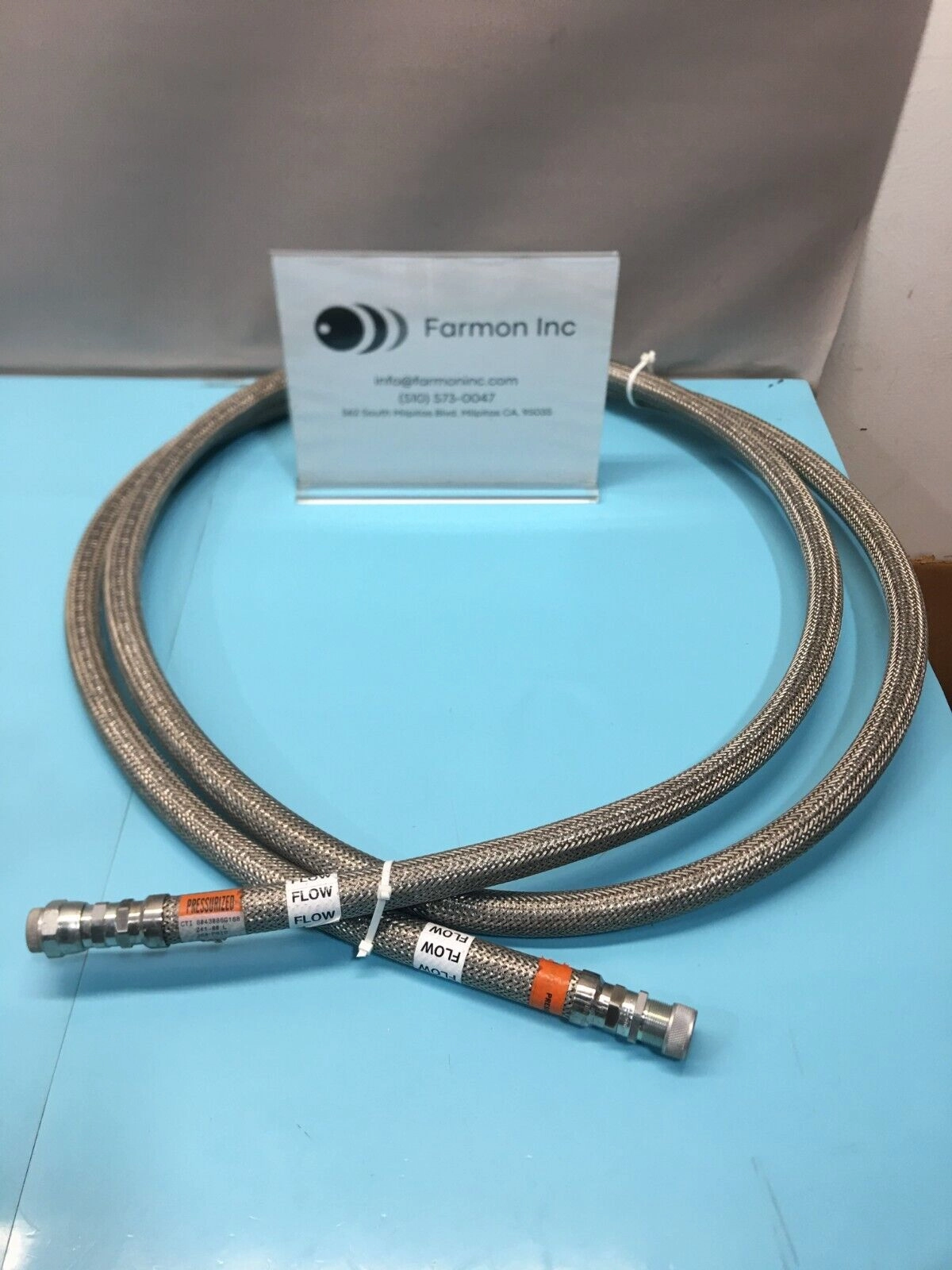 CTI Cryogenics 8043086G168 Helium Line/Hose, 14', 3/4", 175237