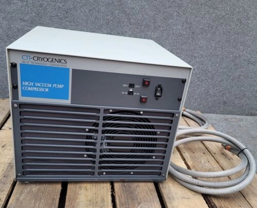 CTI-Cryogenics 8200 Helium Compressor ~High Vacuum Pump Compressor ~ 1PHASE 220V