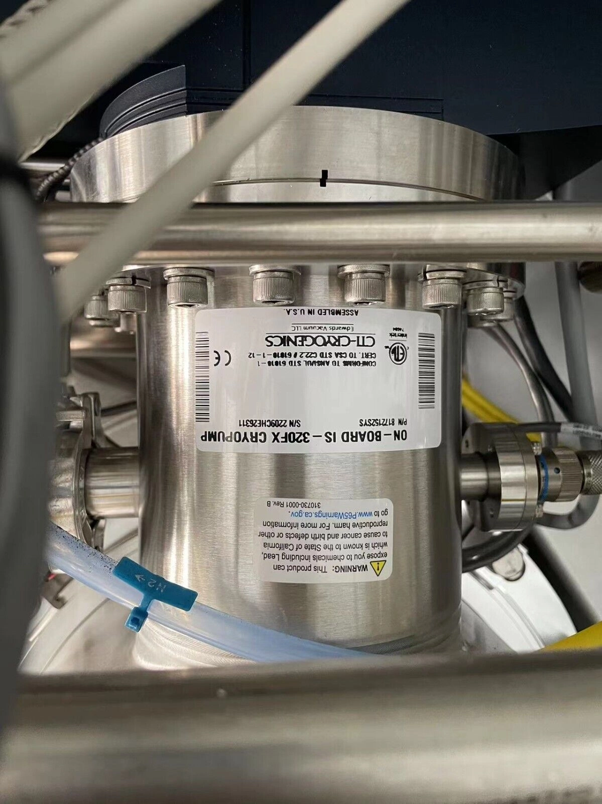 CTI-Cryogenics On-Board IS-320FX Cryopump 8172152SYS  please inquire the detail