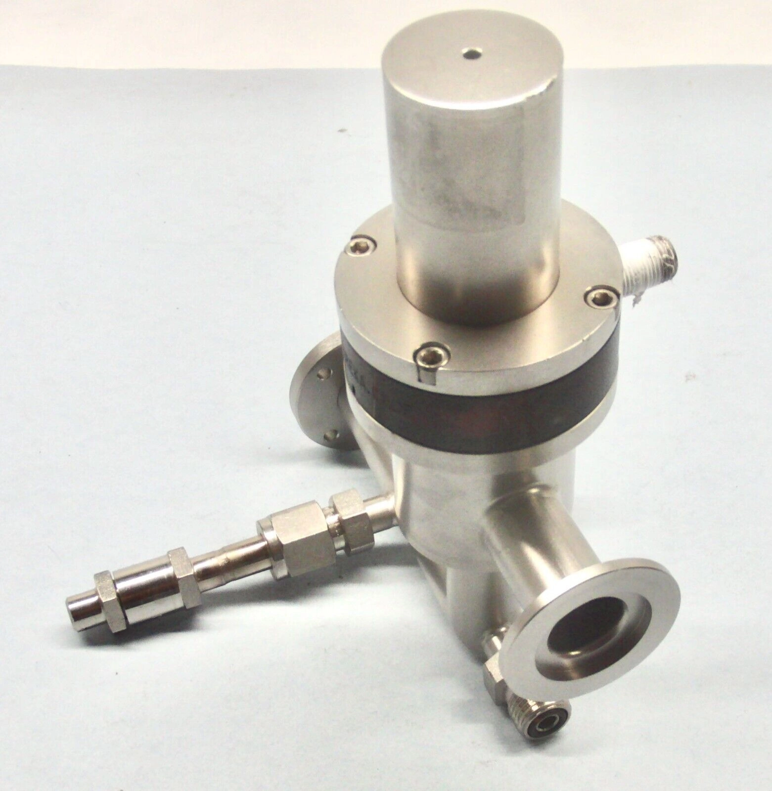 CTI Cryogenics Purge Port Assembly with Relief Valve kf25 Rough Valve VCO Ports