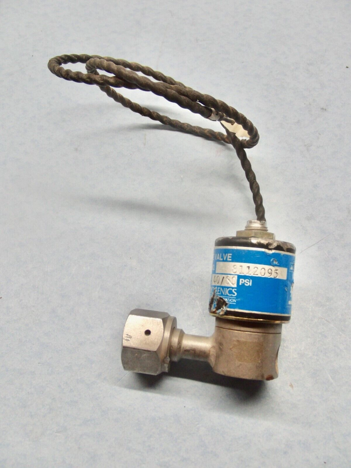 CTI Cryogenics Purge Valve P/N 8112095 for OB and Standard Cryo Pumps