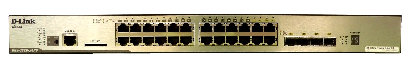 D-Link DGS-3120-24PC 24-Port Ethernet Switch xStack AMAT 0190-44256 Working