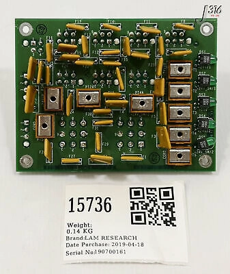 L15736 (LOT OF 20) LAM RESEARCH PCB ASSY DC CONTROLLER 810-800086-007